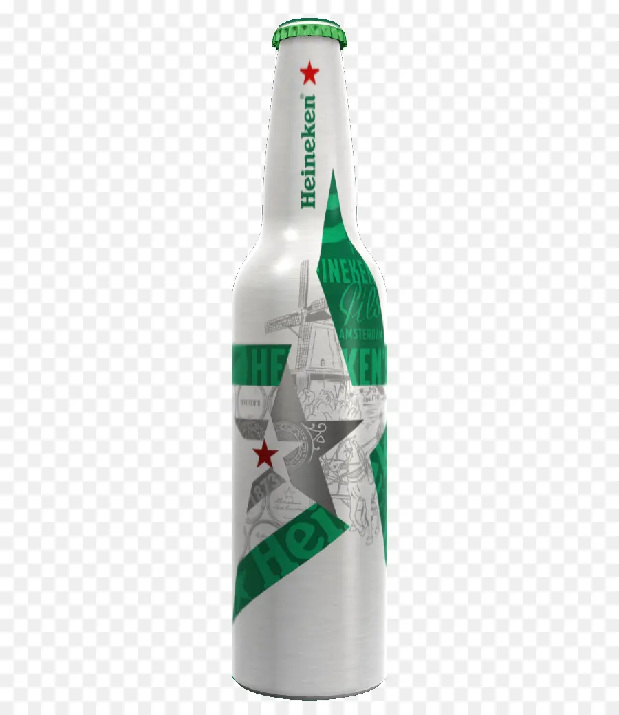 Botella De Heineken，Cerveza PNG