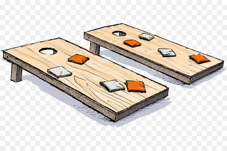 Juego De Cornhole，Agujero De Maíz PNG