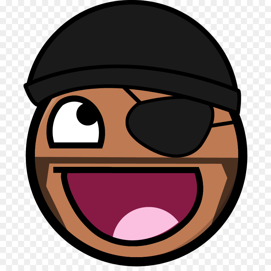 Emoji Pirata，Sonriente PNG