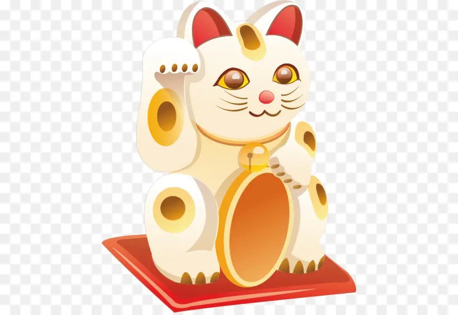 Gato，Gato Chino De La Suerte PNG