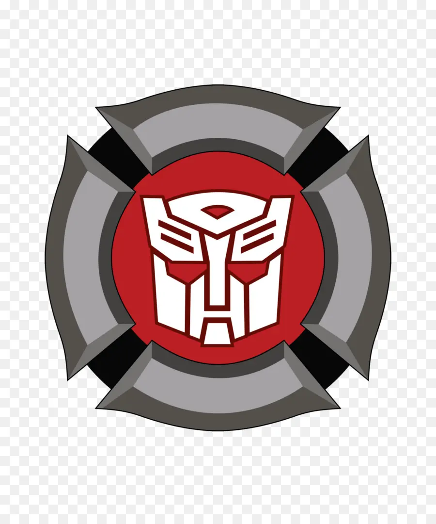 Emblema Del Robot，Rojo PNG