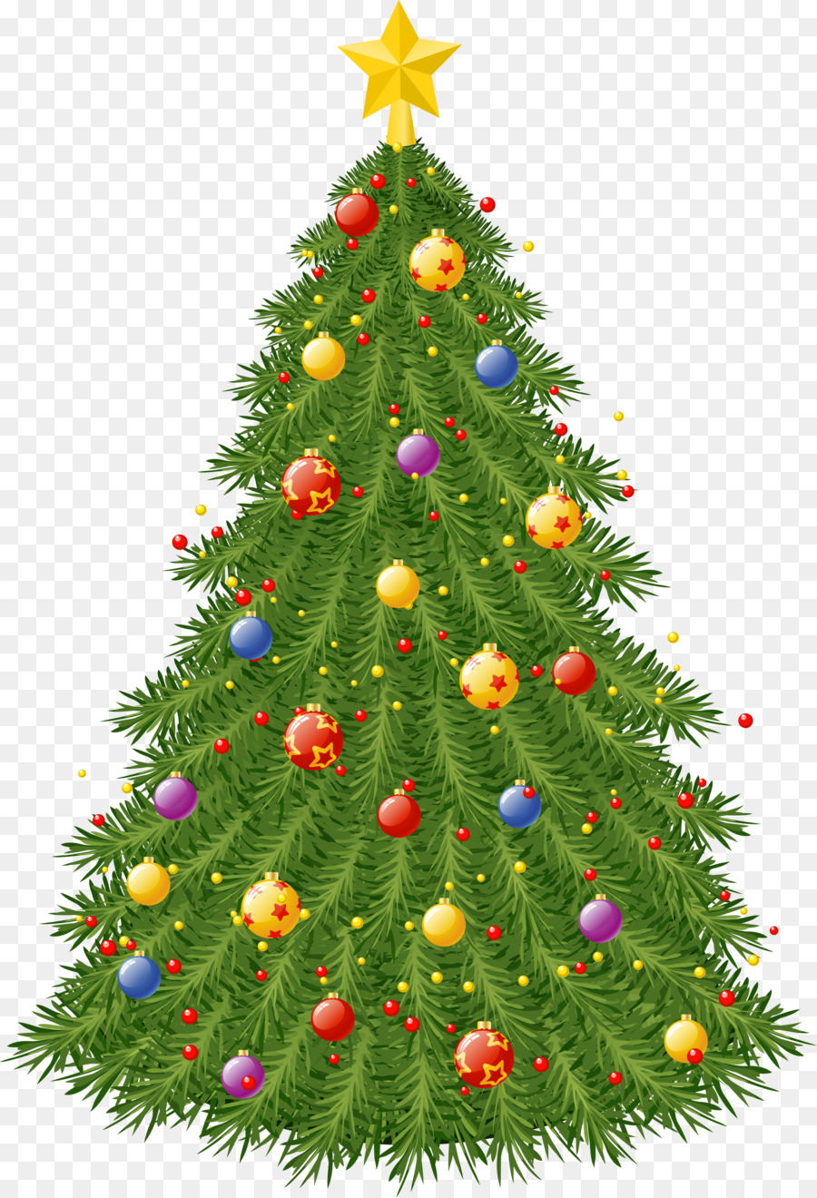 Árbol De Navidad，Decoraciones PNG