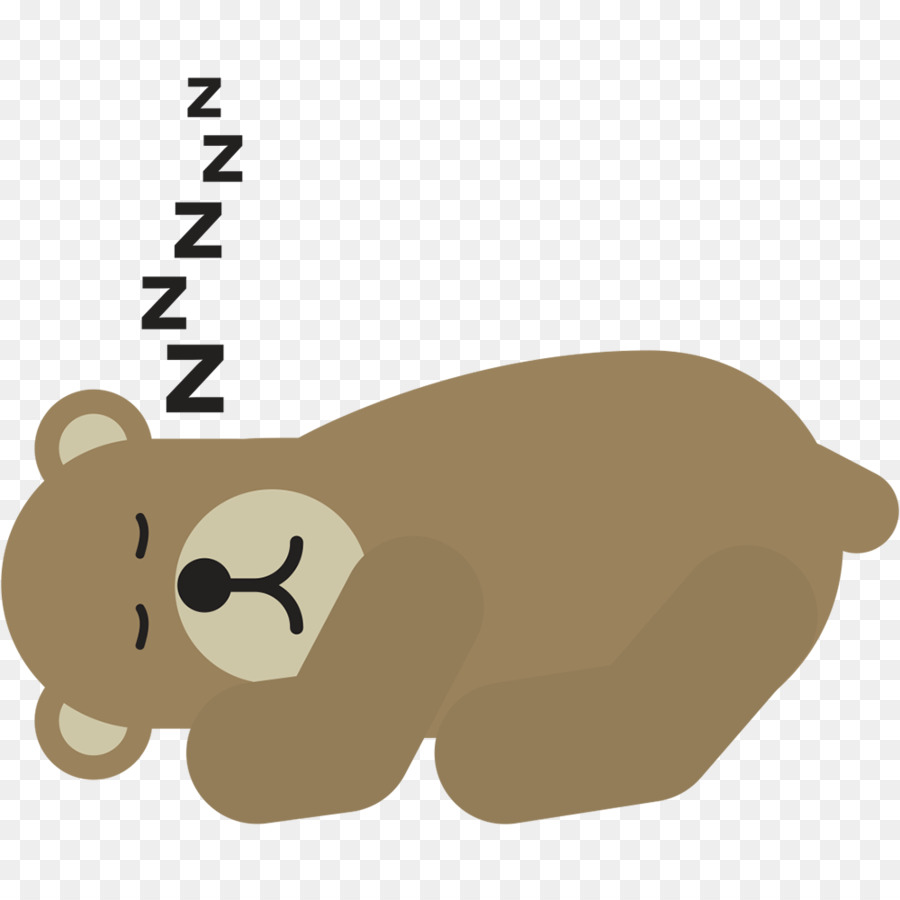 Oso Durmiendo，Osito De Peluche PNG