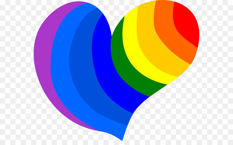 Corazon Arcoiris，Amar PNG