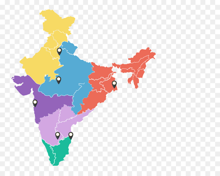 Telangana，Mapa PNG