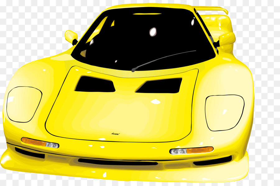 Coche Amarillo，Vehículo PNG