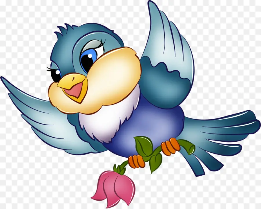 Pájaro Azul，Vuelo PNG