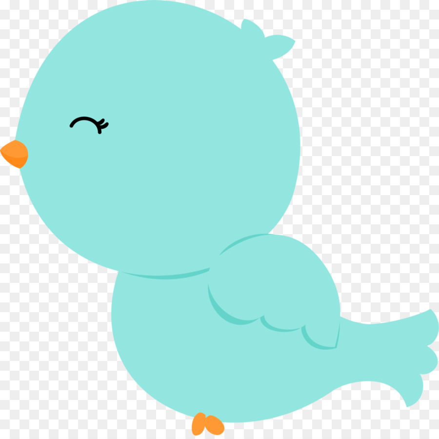 Pájaro，Azul PNG