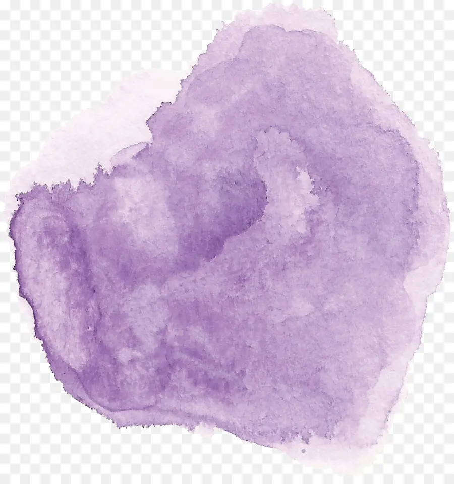 Acuarela Púrpura，Pintar PNG