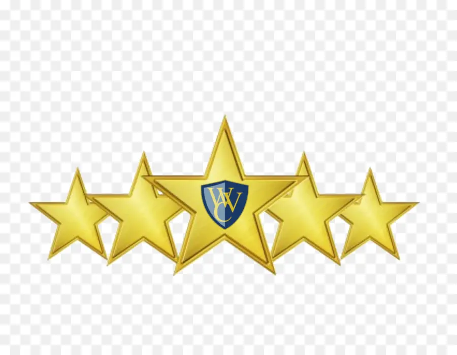 5 Estrellas，Royaltyfree PNG