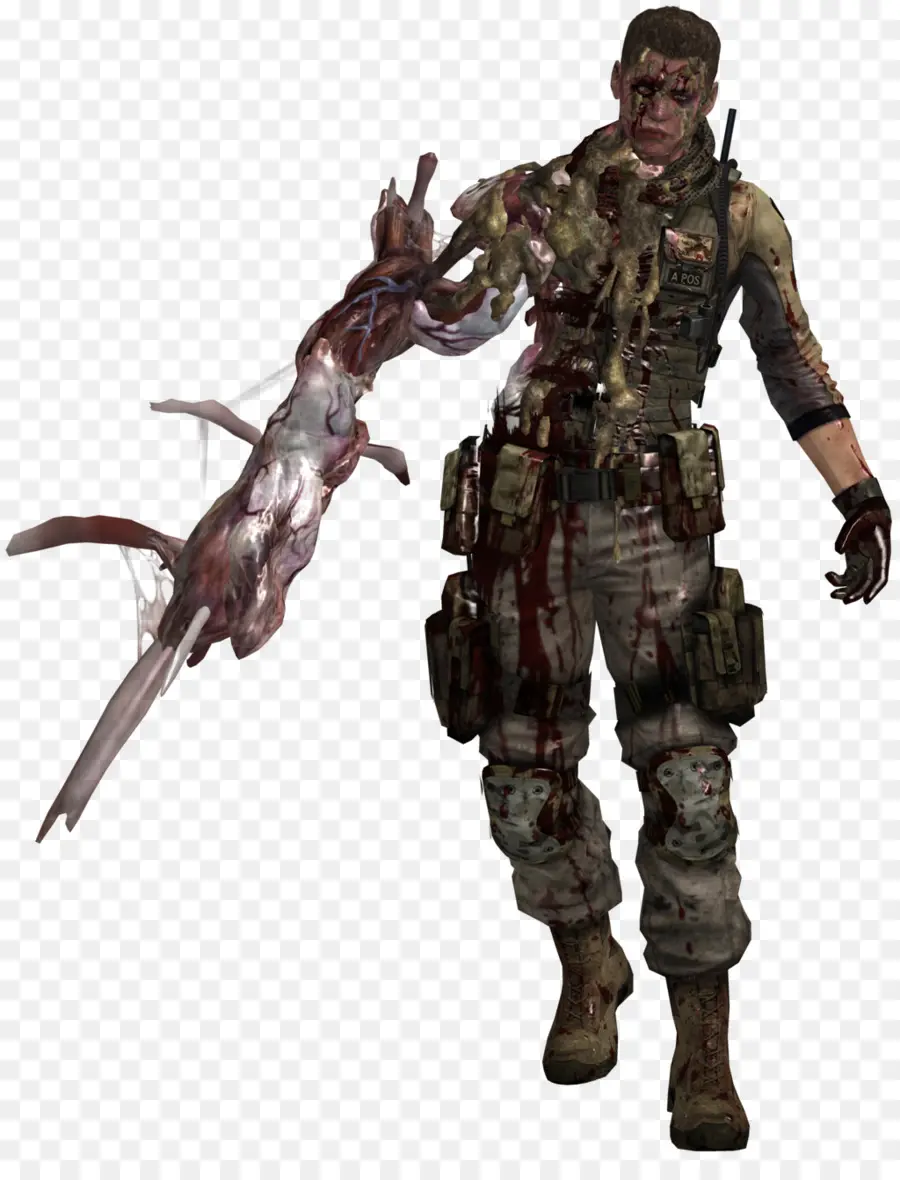 Soldado Mutante，Zombi PNG