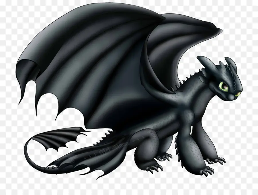 Dragón Negro，Mítico PNG