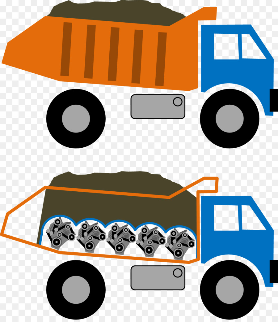 Dump Truck，Motor PNG