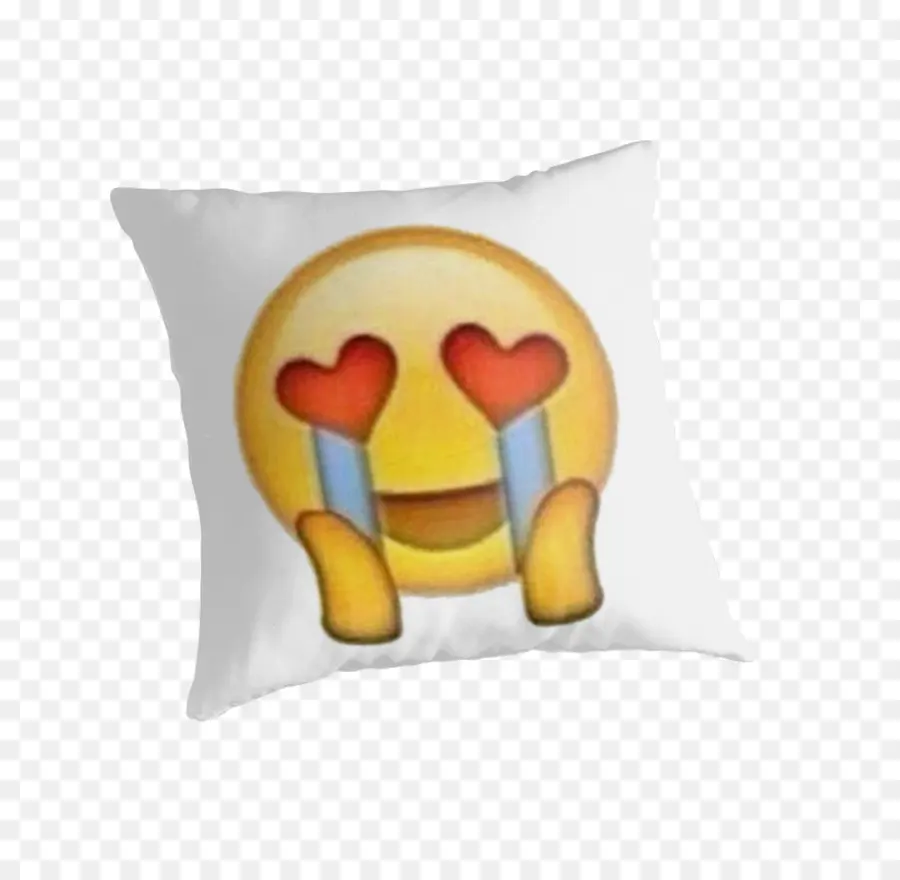 Almohada Emoji Llorando，Lágrimas PNG