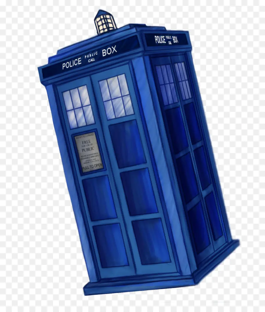 Caja De Policía Azul，Tardis PNG