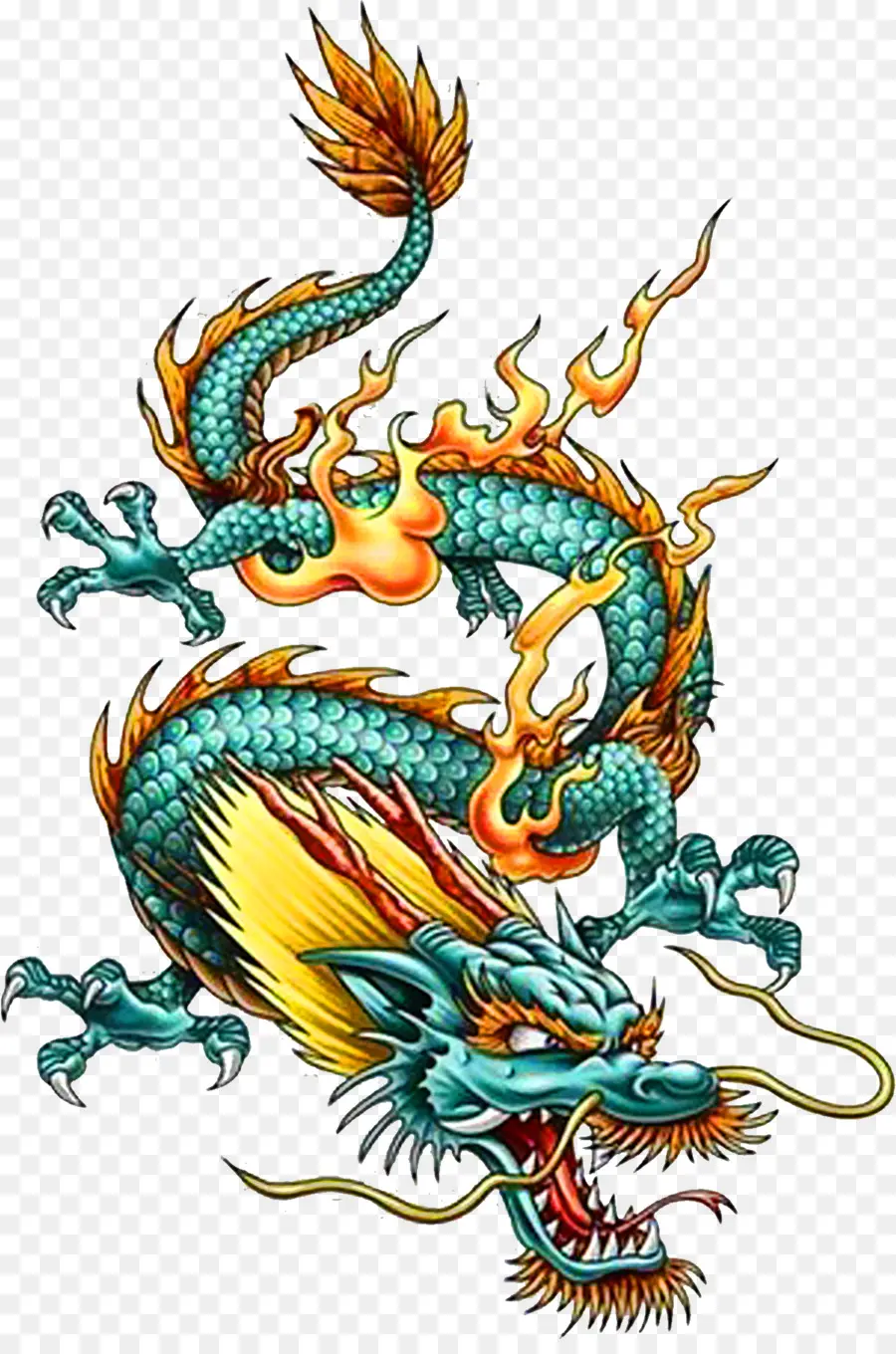 China，Dragón Chino PNG