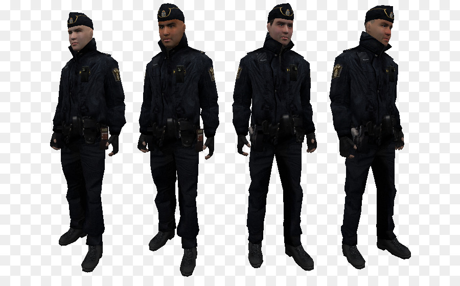 Oficiales De Policia，Uniforme PNG