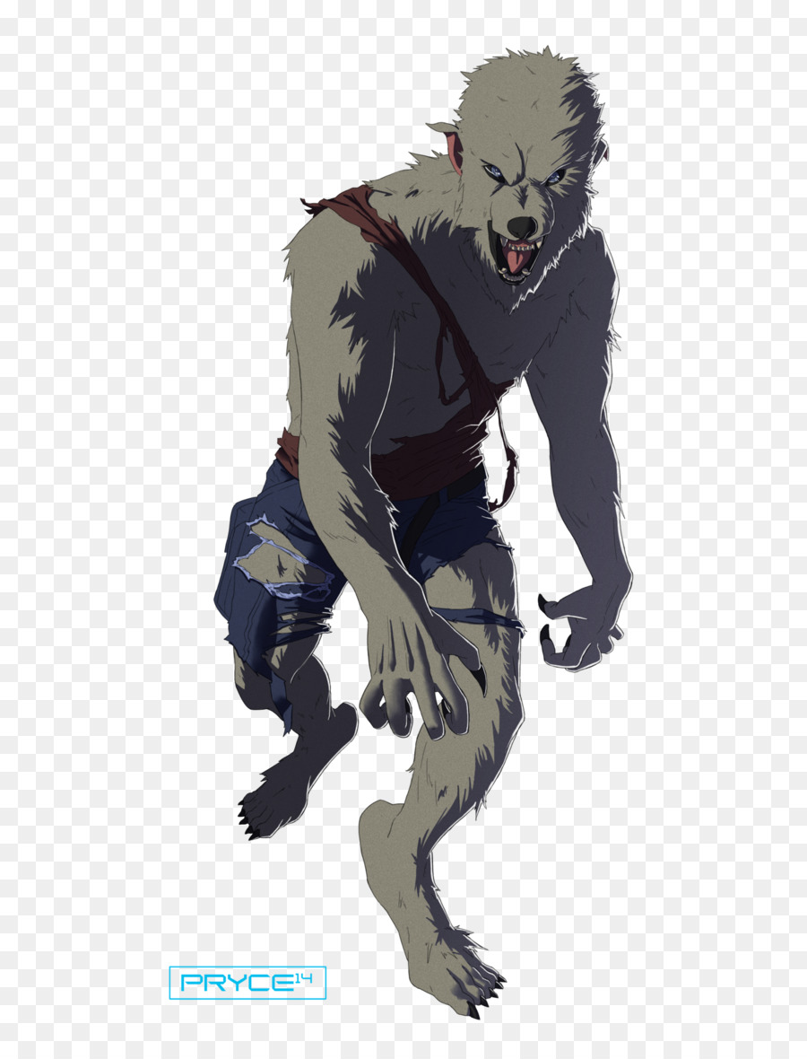 Hombre Lobo，Fuego Bautizado PNG