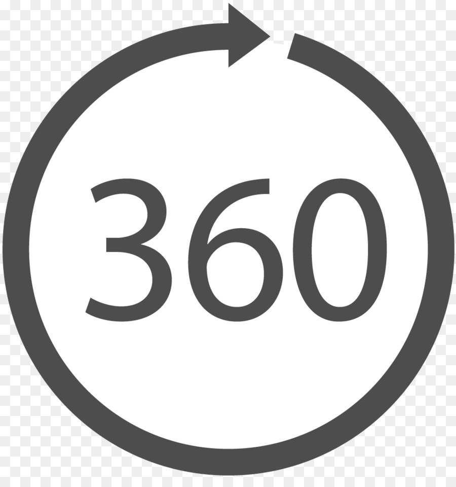 Flecha De 360 ​​grados，Círculo Completo PNG