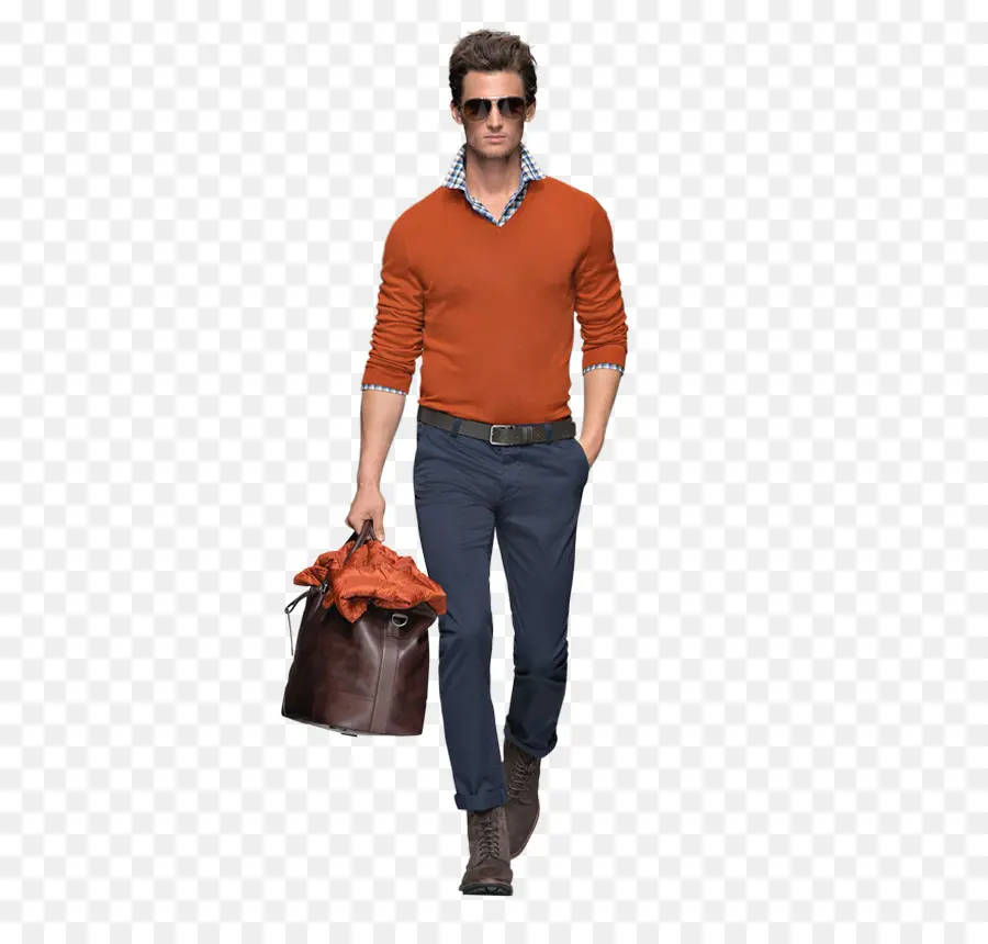 Hombre De Moda，Elegante PNG