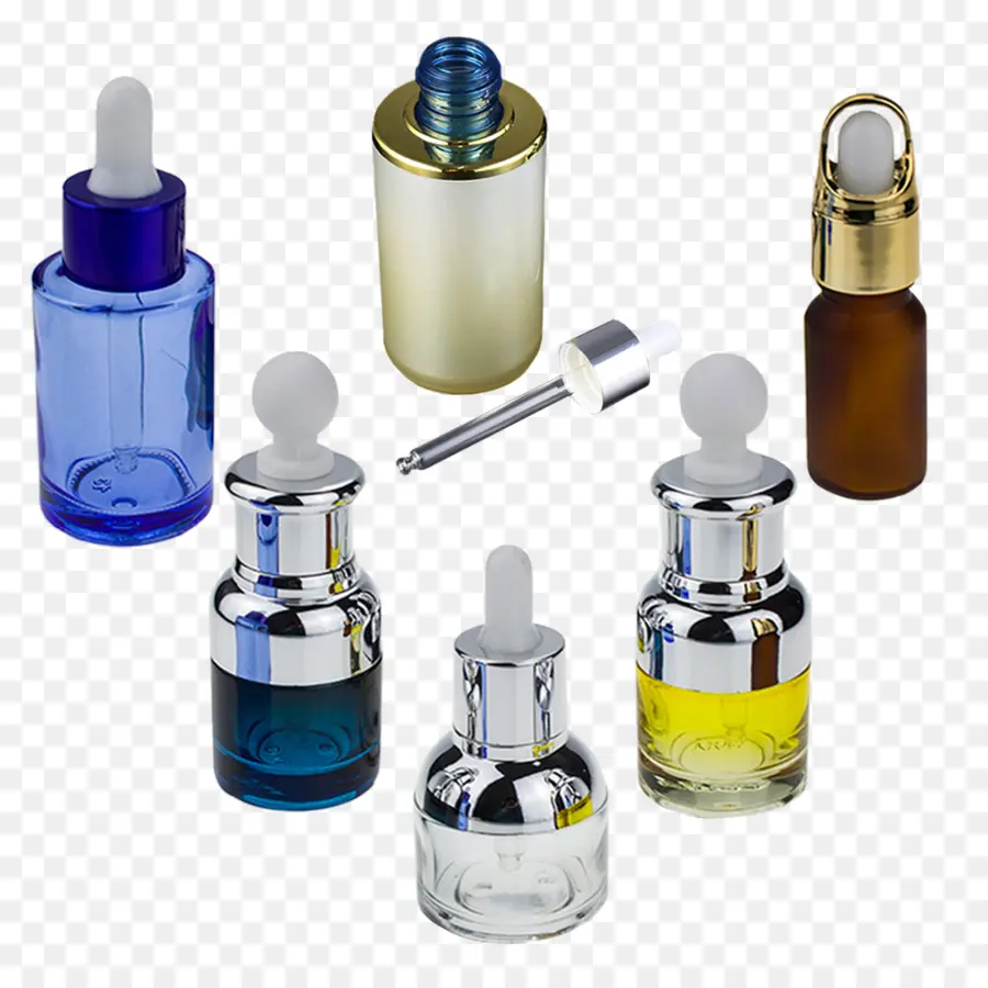 Frascos Cuentagotas，Aceites Esenciales PNG