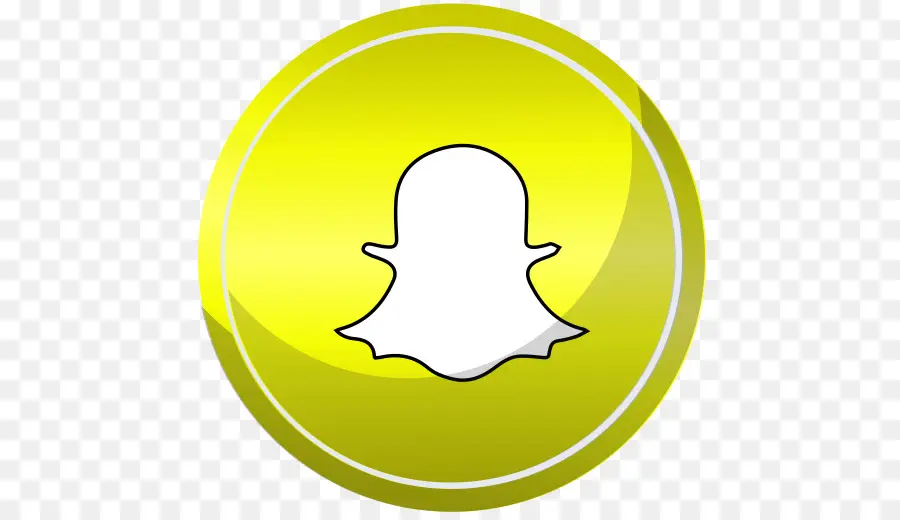 Logotipo De Snapchat，Redes Sociales PNG