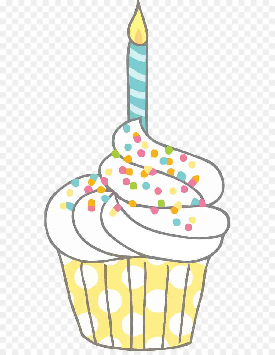 Cupcake，Pastel De Cumpleaños PNG