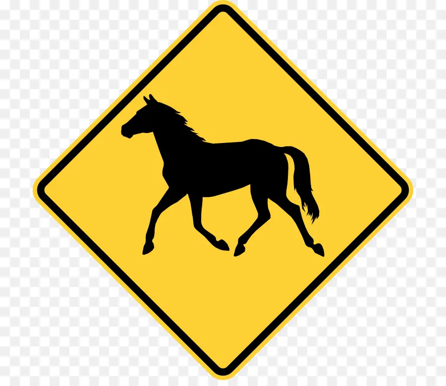 Caballo，La Señal De Tráfico PNG