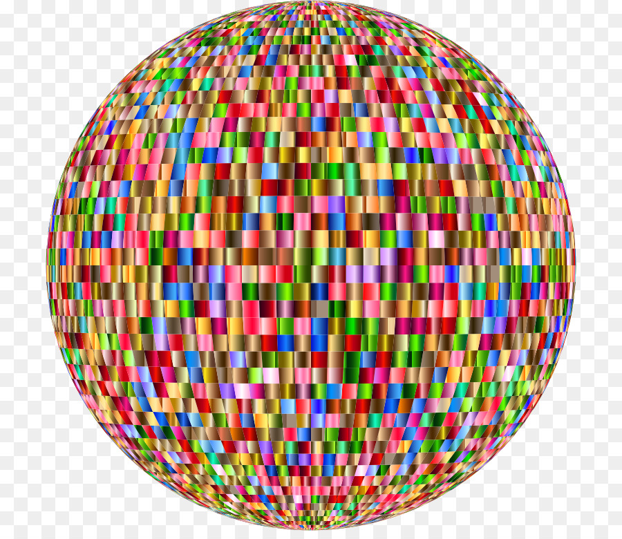 Esfera Colorida，Geométrico PNG