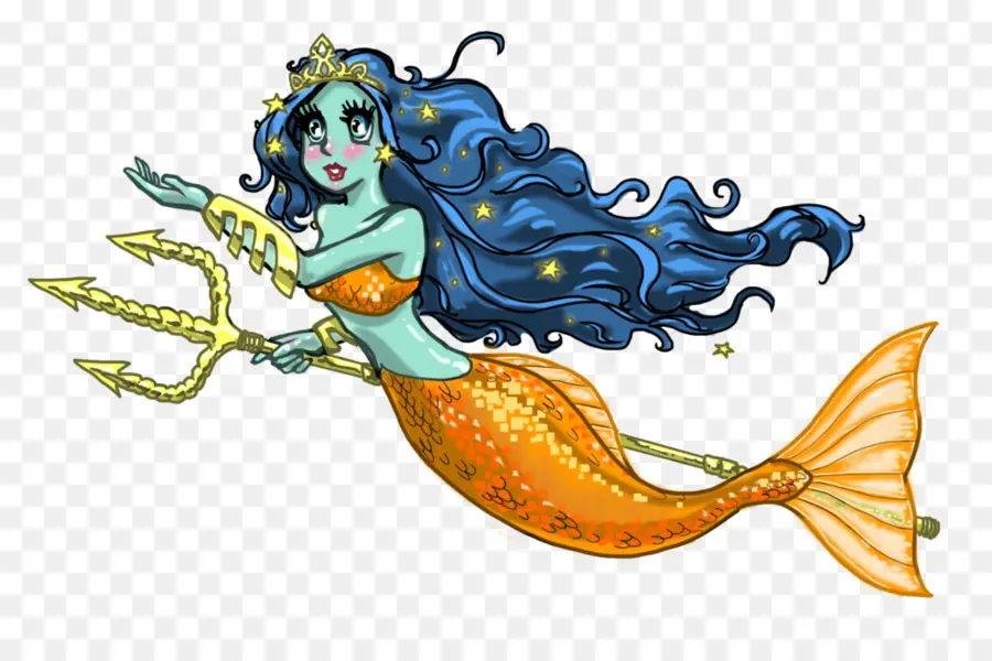 Sirena，Tridente PNG