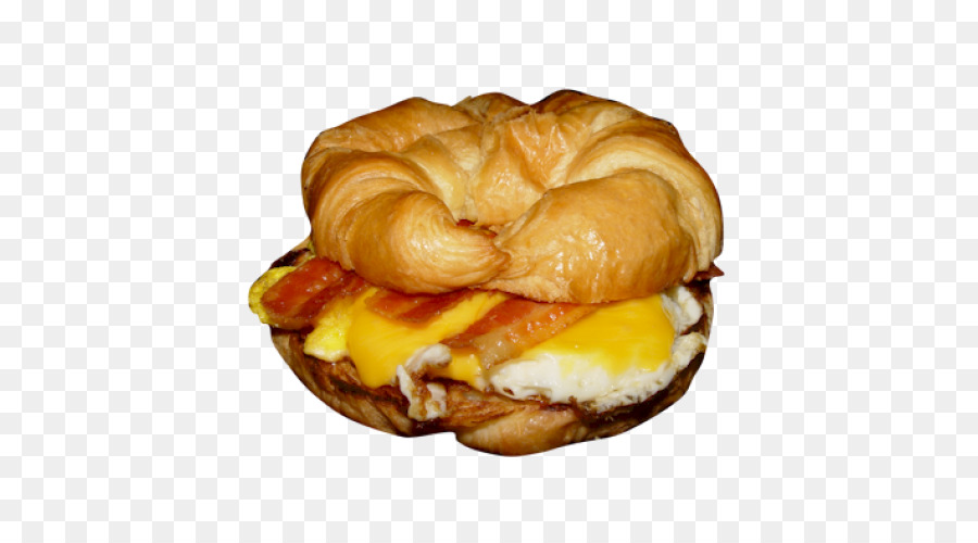 Sándwich De Desayuno，Cuerno PNG