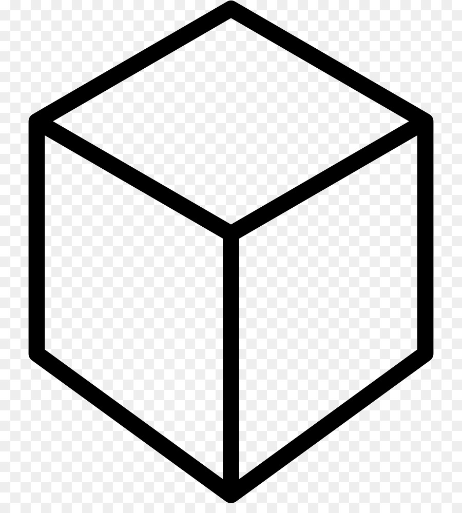 Cubo Negro，3d PNG