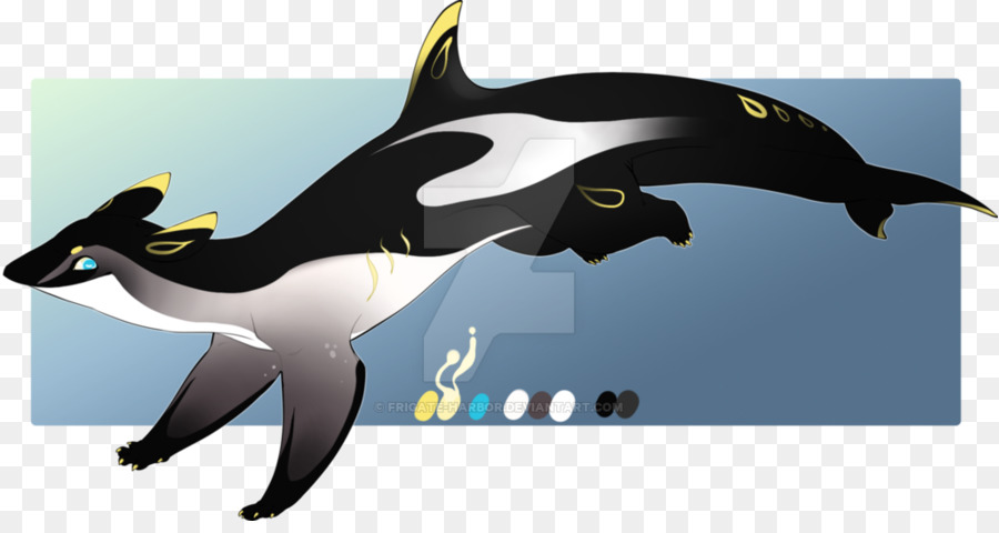 Penguin，Dolphin PNG