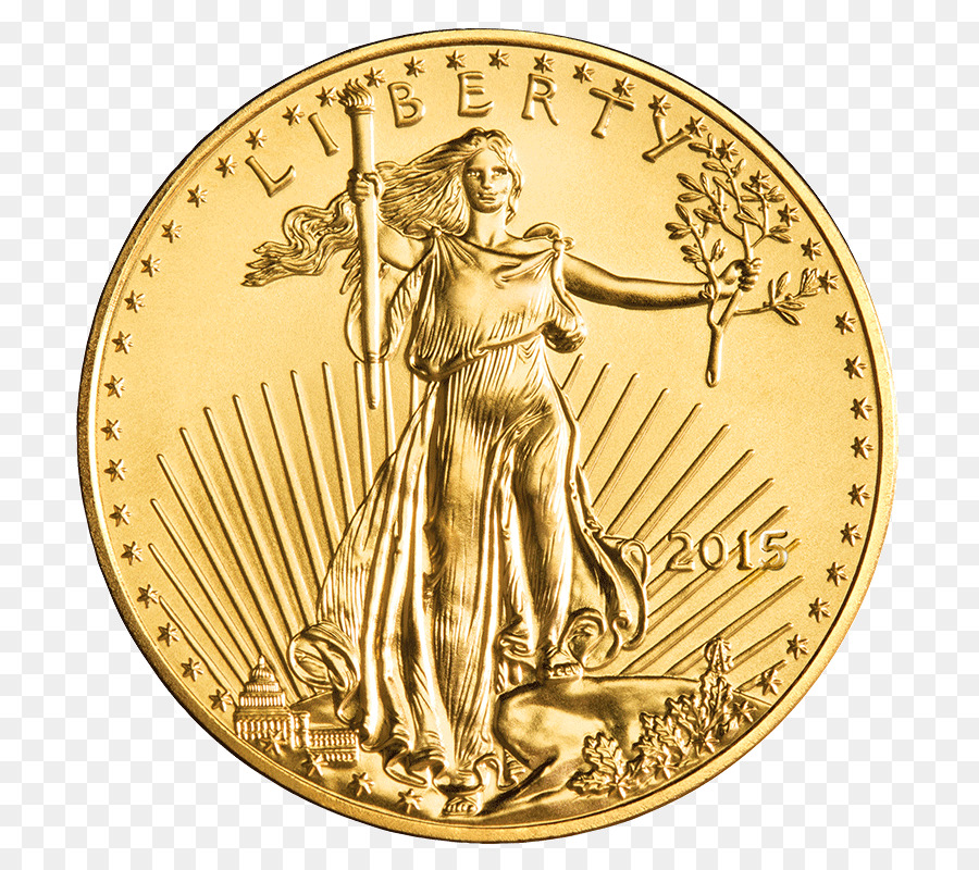 American Gold Eagle，águila PNG