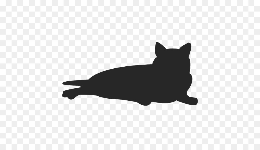 Silueta De Gato，Mascota PNG