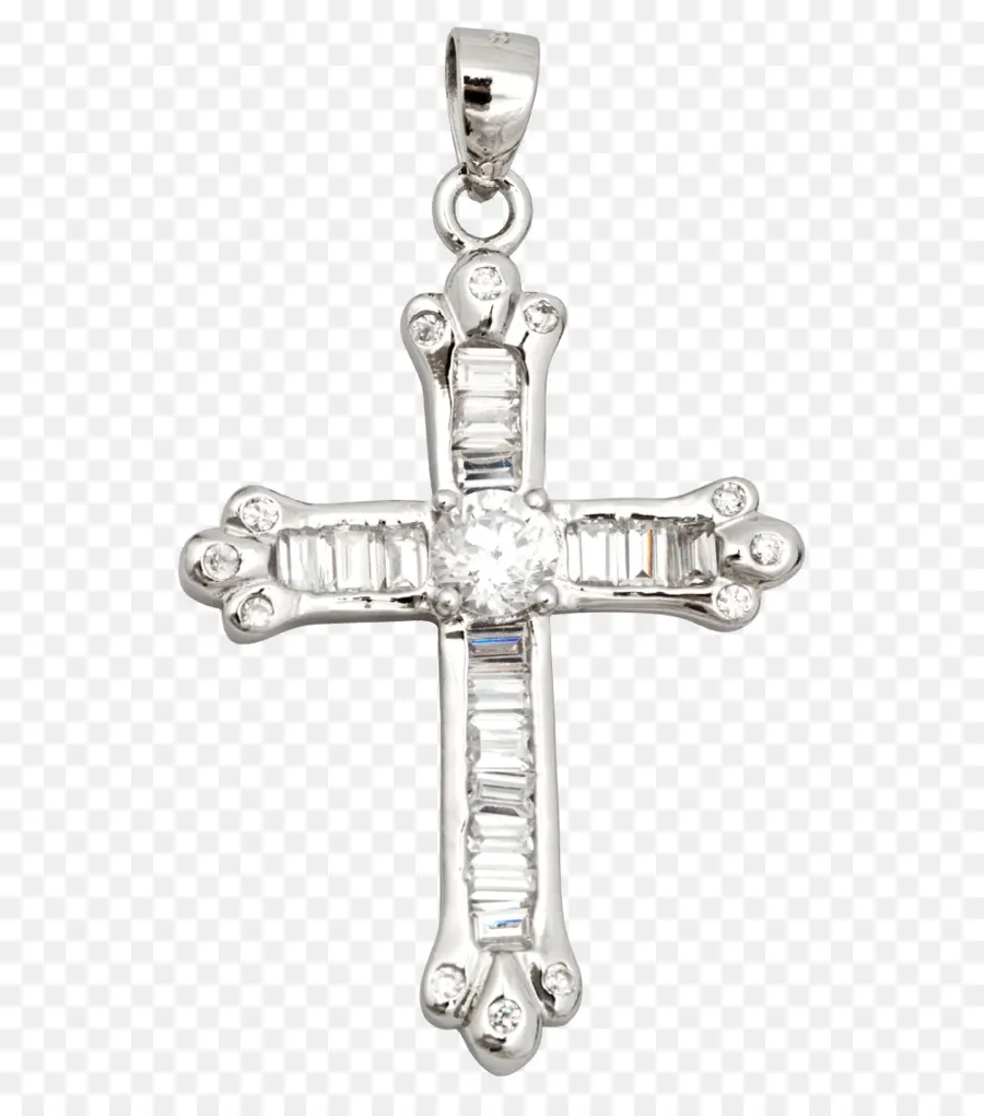 Colgante Cruz，Collar PNG