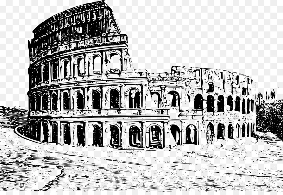 Coliseo，Centro Histórico De Roma PNG