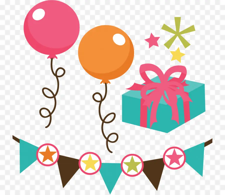 Globos Y Regalos，Fiesta PNG