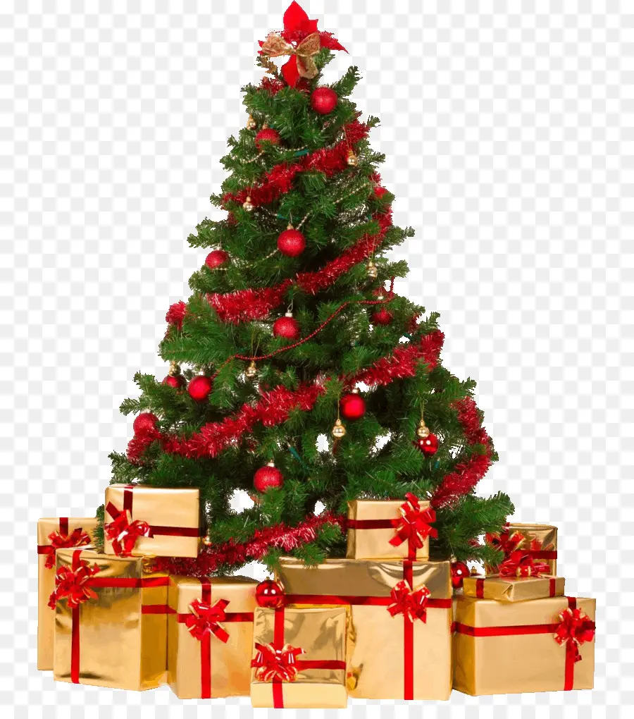 árbol De Navidad，Regalos PNG