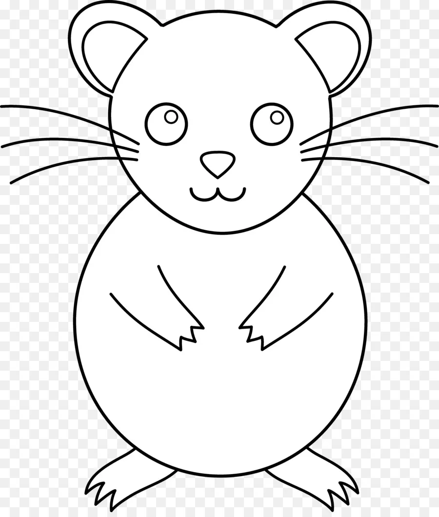 Ratón Dibujo，Bigotes PNG