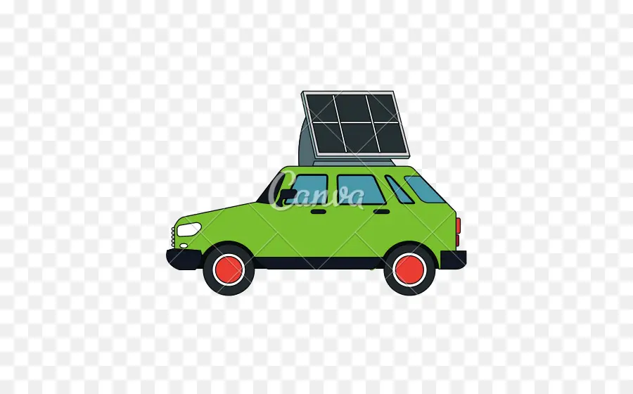 Coche，Vehículo Solar PNG