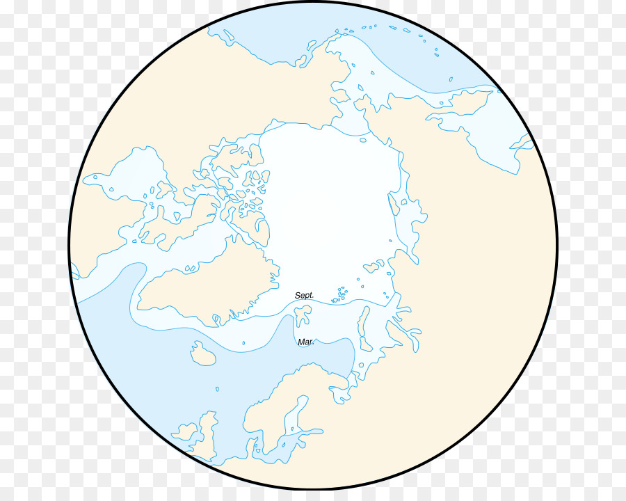Las Regiones Polares De La Tierra，Océano ártico PNG