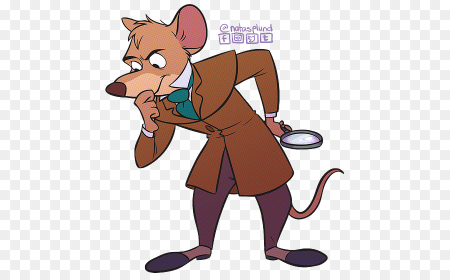 Detective Del Ratón，Lupa PNG