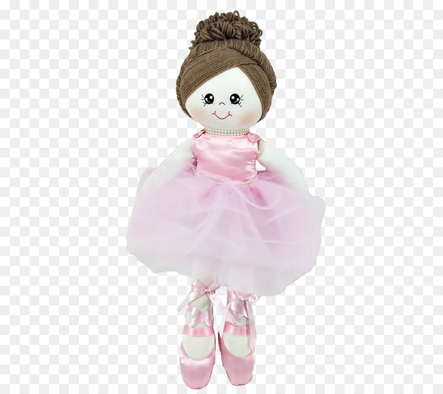 Muñeca Bailarina，Vestido Rosa PNG