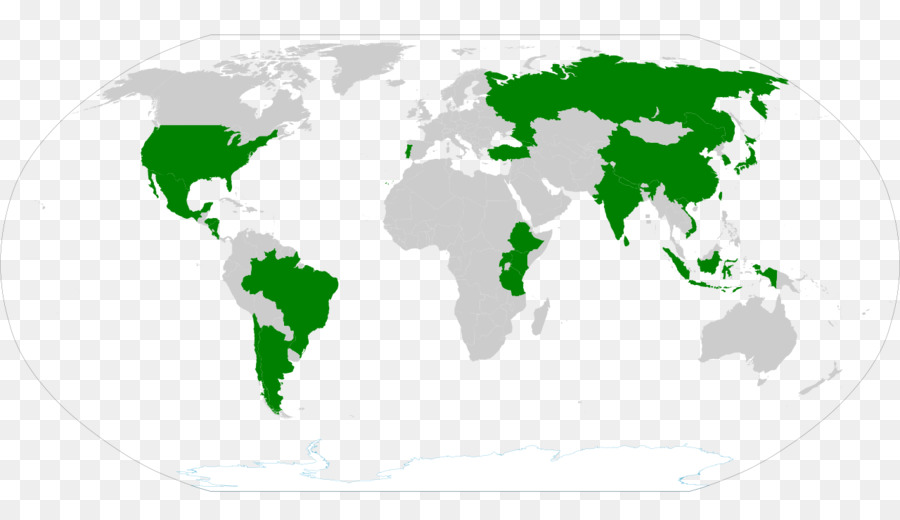 Mapa Mundial，Países PNG