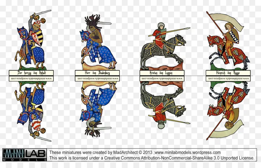 Codex Manesse，Caballero PNG