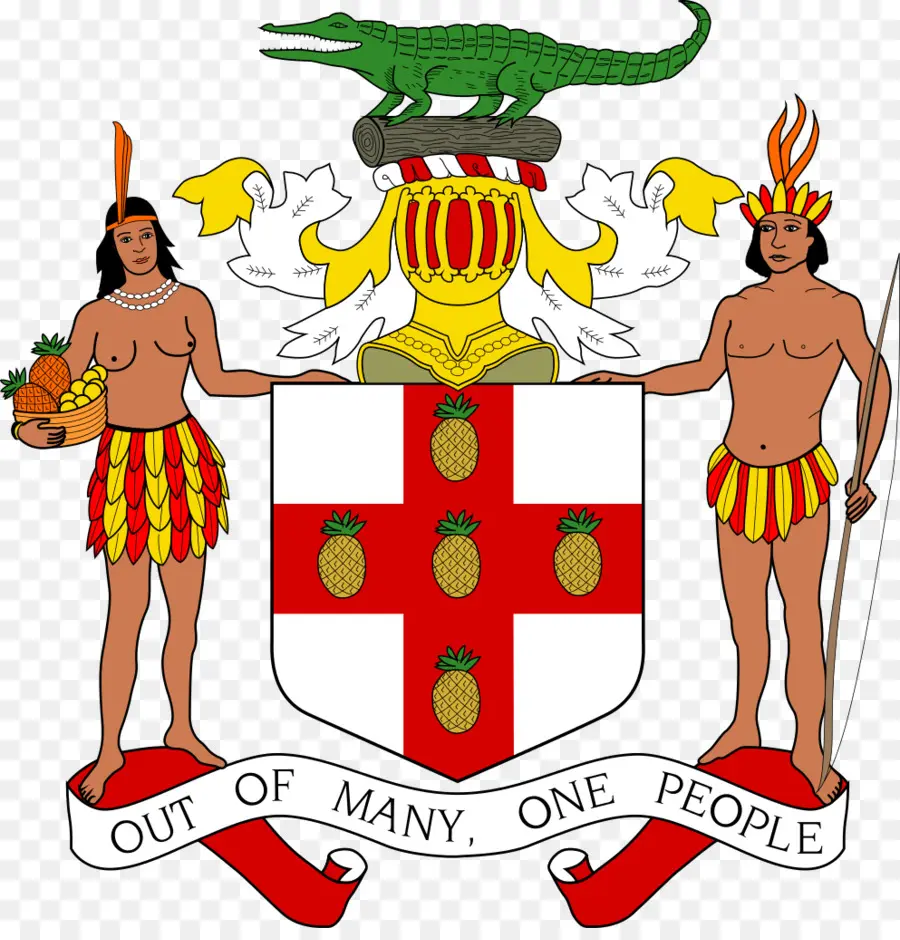 Escudo De Armas De Jamaica，Símbolo PNG