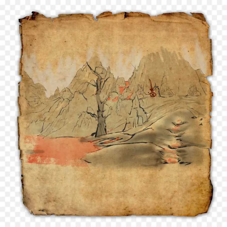 Mapa Del Tesoro，Elder Scrolls Online PNG