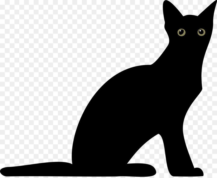 Gato，Silueta PNG