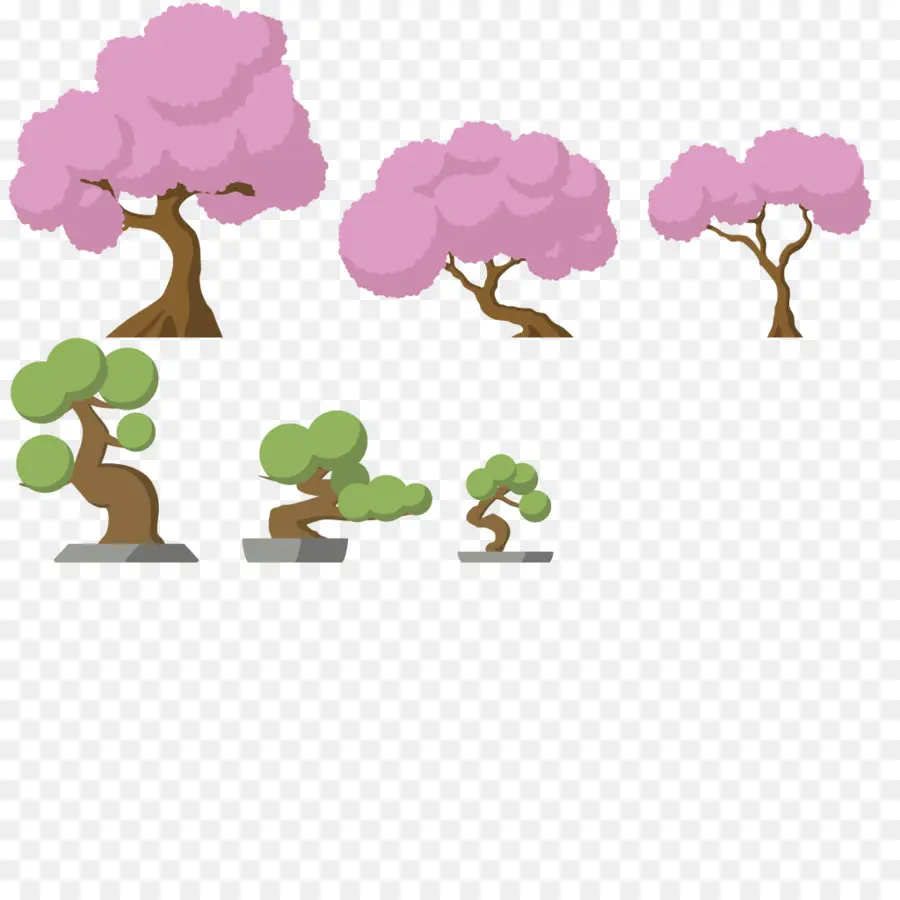 árbol，De Los Cerezos En Flor PNG